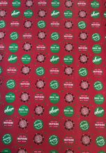 Load image into Gallery viewer, Wishing you a Merry Christmas! You rock the holidays!- Red &amp; Green Wrapping Paper