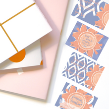 Load image into Gallery viewer, Blue &amp; Orange &quot;Sunshine&quot; Collection Post-it Notes