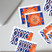 Load image into Gallery viewer, Blue &amp; Orange &quot;Sunshine&quot; Collection #ShineItForward 8-Pack Stationery Set