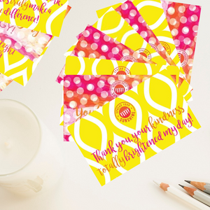 Classic "Sunshine" Collection Positivity Cards