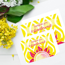 Load image into Gallery viewer, Classic &quot;Sunshine&quot; Collection #ShineItForward Individual Stationery Set