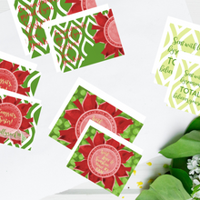 Load image into Gallery viewer, Red, Buff, &amp; Green &quot;Sister&quot; Collection #ShineItForward 4-Pack Stationery Set