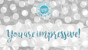 Teal & Gray "Sister" Collection Positivity Cards