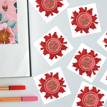 Load image into Gallery viewer, Scarlet Red &amp; Olive Green &quot;Sister&quot; Collection Envelope Seals