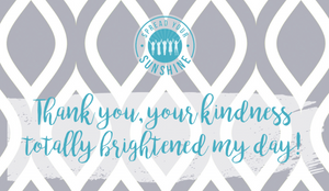 Teal & Gray "Sister" Collection Positivity Cards