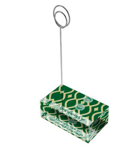 Green & Gold "Sunshine" Collection Tall Card Holders