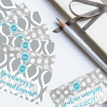Load image into Gallery viewer, Teal &amp; Gray &quot;Sister&quot; Collection Positivity Cards