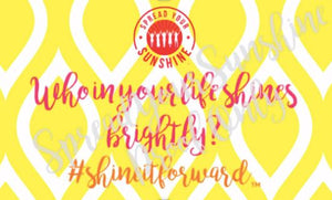 Classic "Sunshine" Collection I #ShineItForward 8-Pack Stationery Set