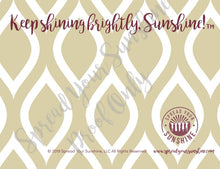 Load image into Gallery viewer, Garnet &amp; Gold &quot;Sunshine&quot; Collection Traditional Stationery Set