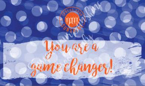 Blue & Orange "Sunshine" Collection Positivity Cards