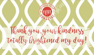 Scarlet Red & Olive Green "Sister" Collection Positivity Cards