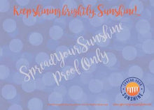 Load image into Gallery viewer, Blue &amp; Orange &quot;Sunshine&quot; Collection #ShineItForward 8-Pack Stationery Set